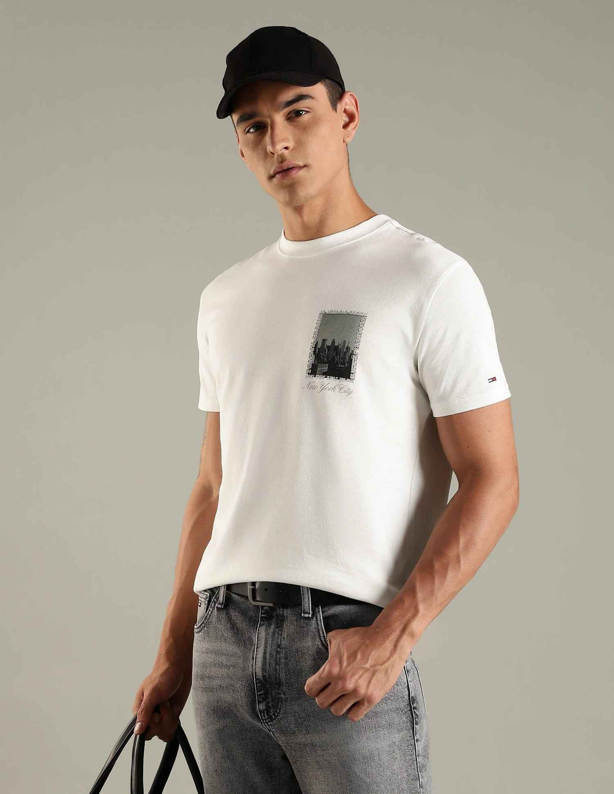 TOMMY HILFIGER PRINTED T-SHIRT