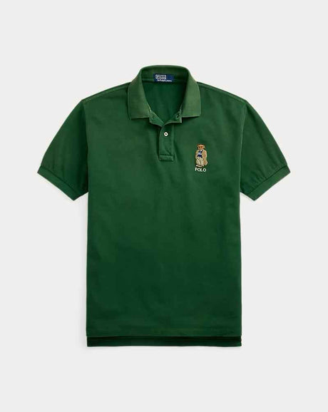 POLO RALPH Original Fit Polo Bear Mesh Polo Shirt