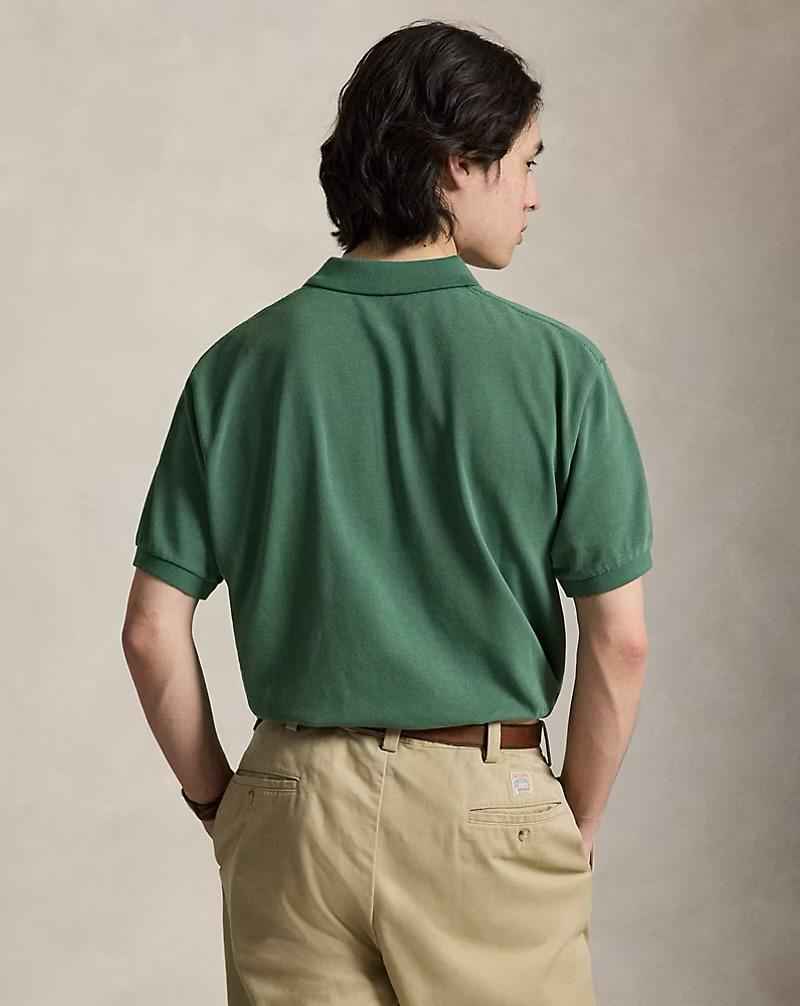 POLO RALPH Original Fit Polo Bear Mesh Polo Shirt