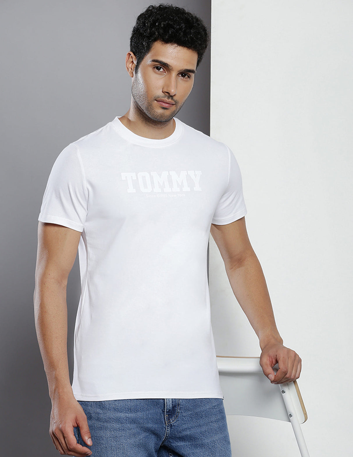TOMMY HILFIGER PRINTED T-SHIRT