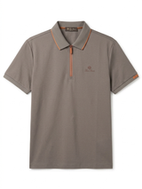 LORO PIANA TEXTURE POLO SHIRT