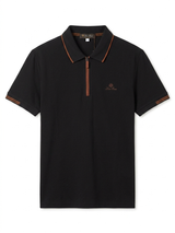 LORO PIANA TEXTURE POLO SHIRT