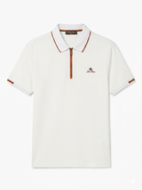 LORO PIANA TEXTURE POLO SHIRT