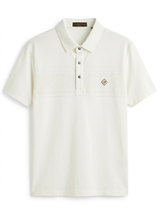 LORO PIANA WITH PATTERN POLO SHIRT