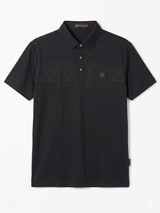 LORO PIANA WITH PATTERN POLO SHIRT