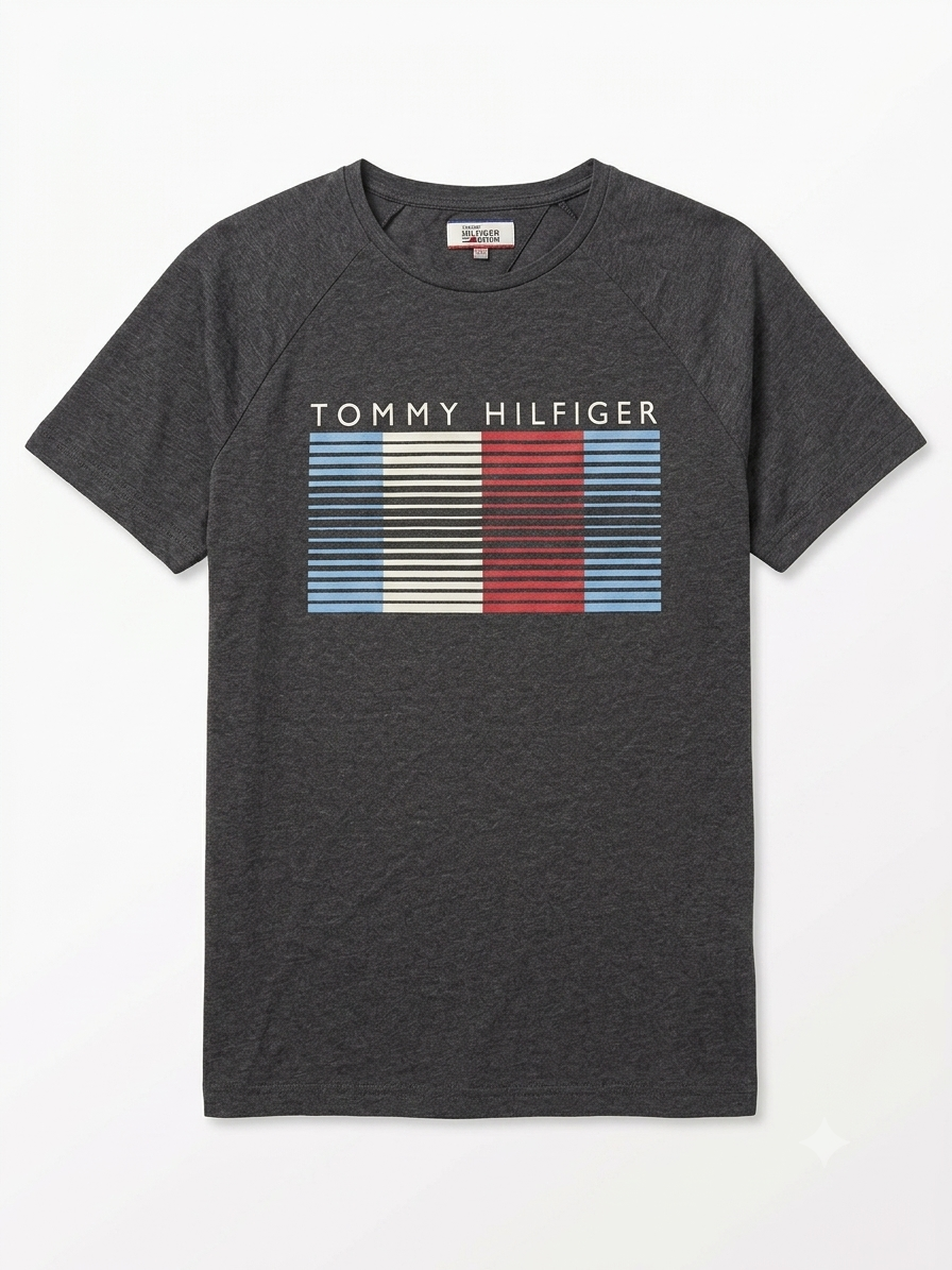 TOMMY HILFIGER PRINTED T-SHIRT