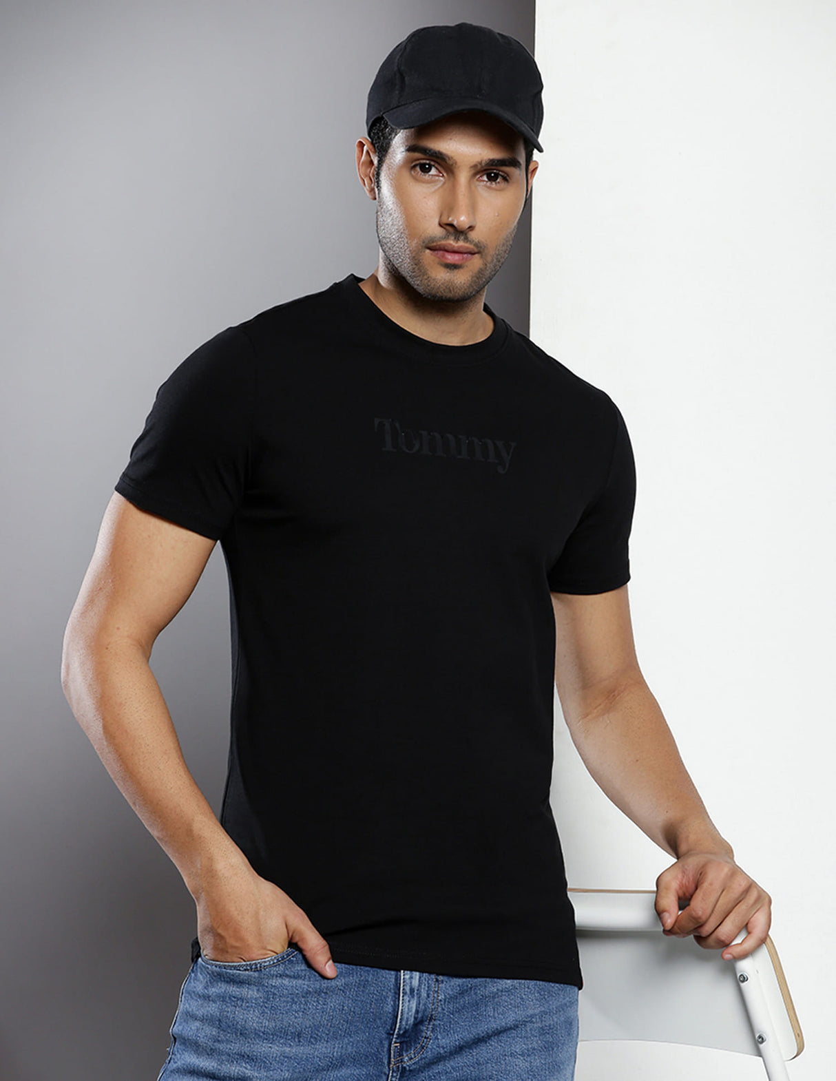 TOMMY HILFIGER PRINTED T-SHIRT