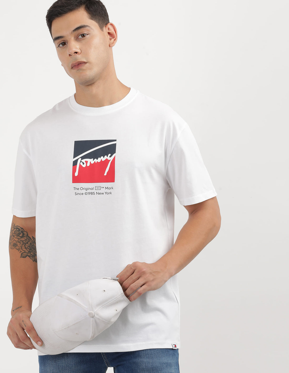 TOMMY HILFIGER PRINTED T-SHIRT