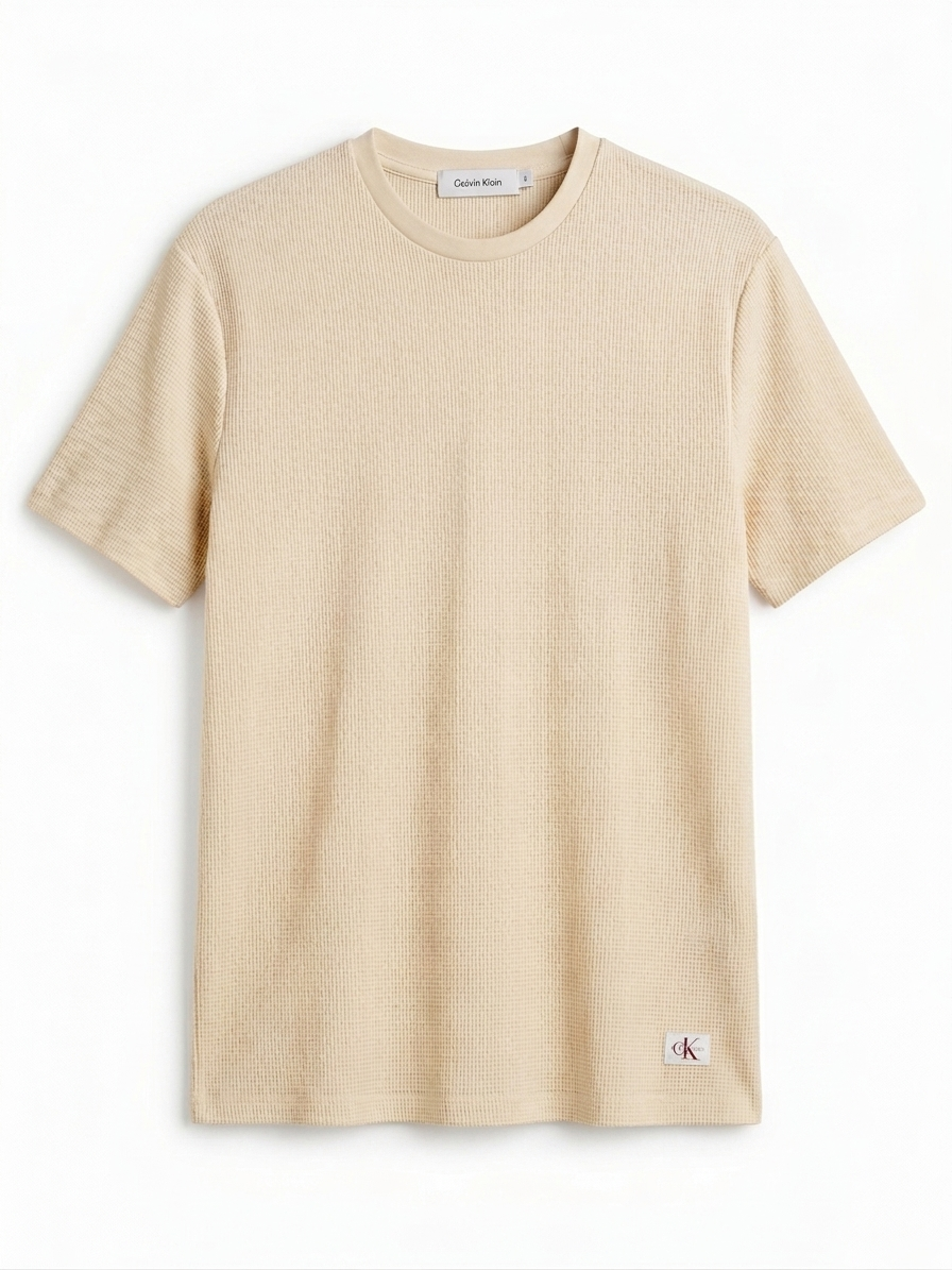 CALVIN KLEIN WITH LOGO BADGE T-SHIRT