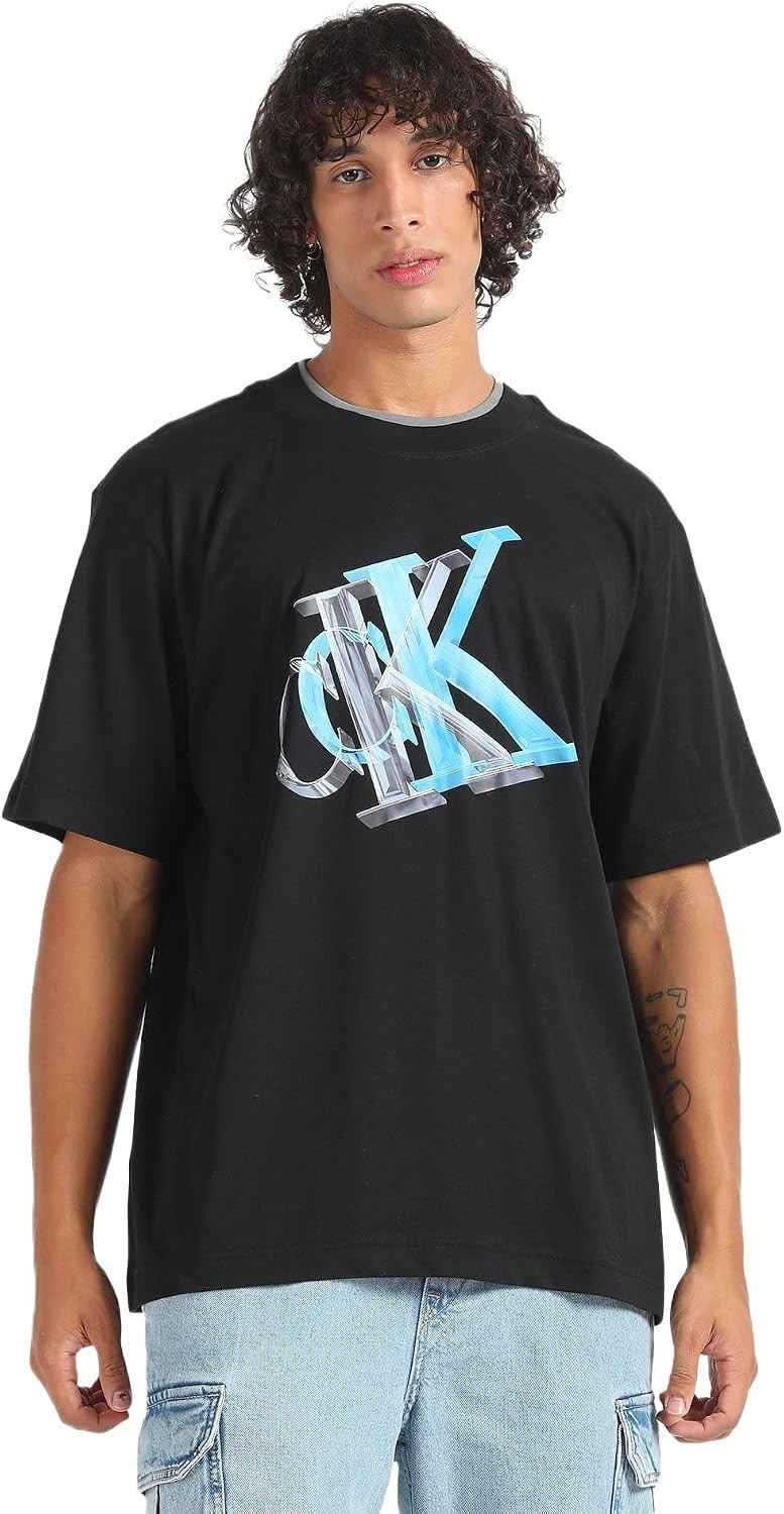 CALVIN KLEIN PRINTED T-SHIRT