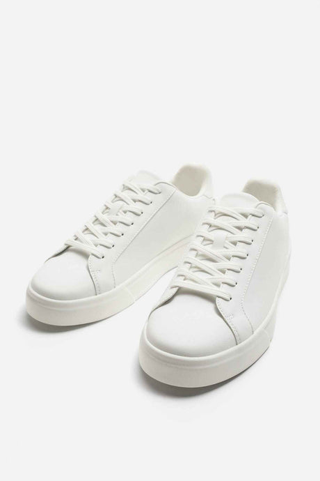 ZARA MONOCHROME BASIC SNEAKERS
