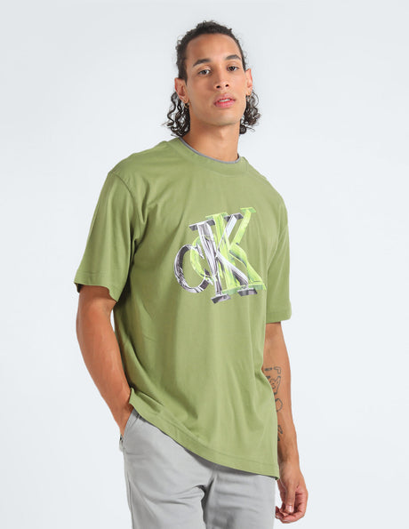 CALVIN KLEIN PRINTED T-SHIRT