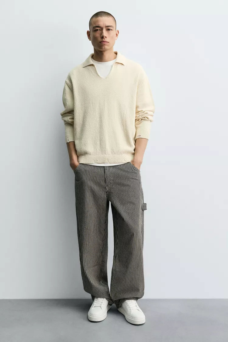 ZARA MONOCHROME CHUNKY SNEAKERS ORIGINAL