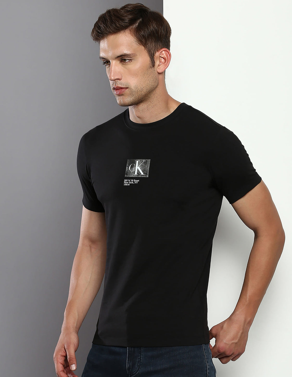 CALVIN KLEIN PRINTED T-SHIRT