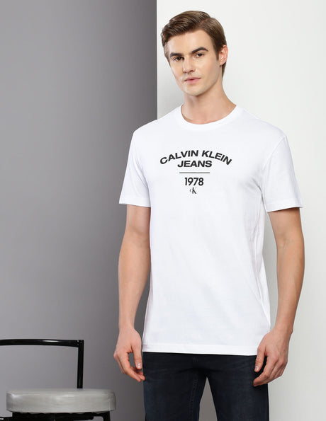 CALVIN KLEIN PRINTED T-SHIRT