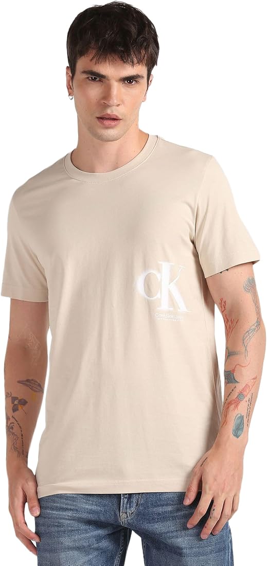 CALVIN KLEIN PRINTED T-SHIRT