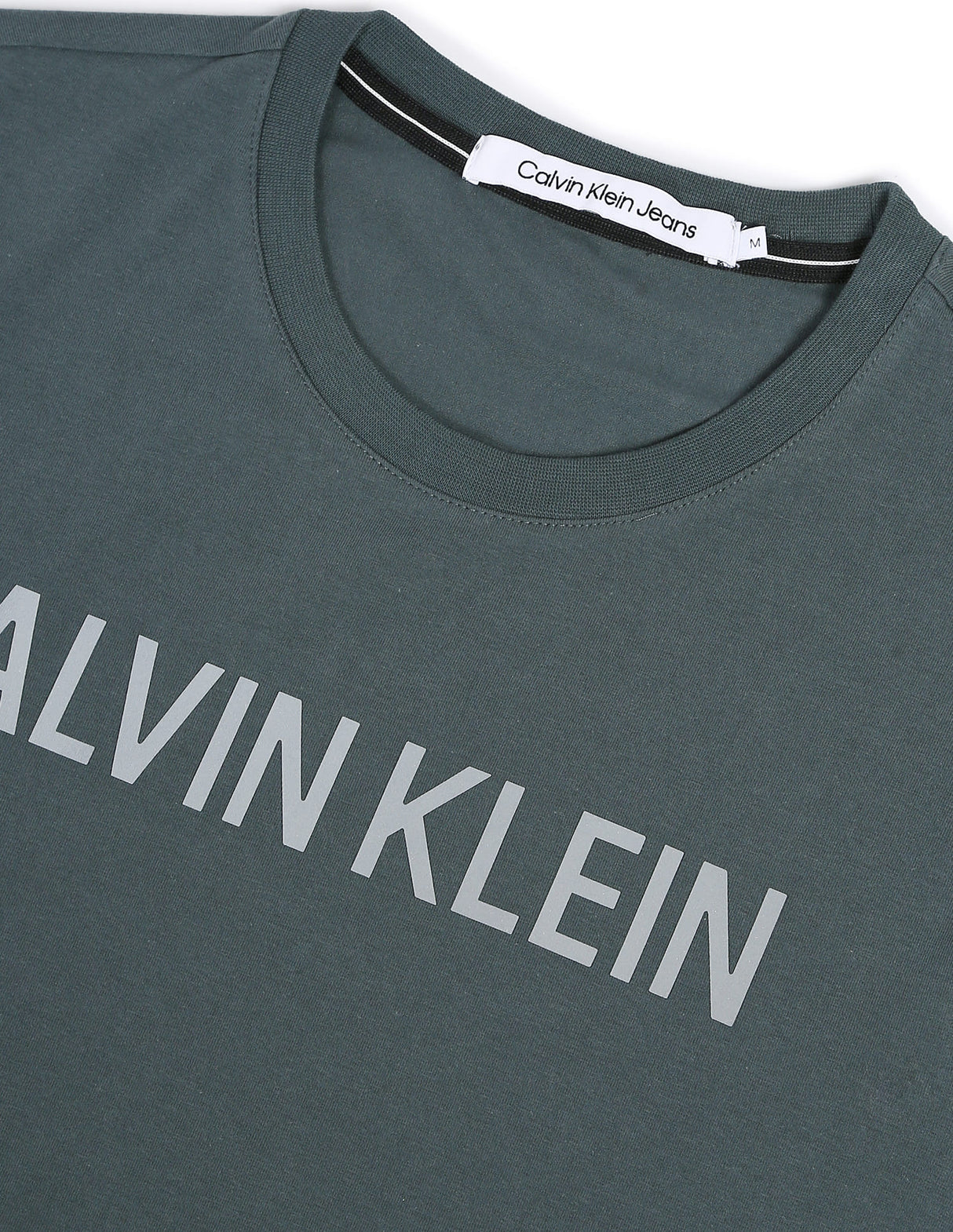 CALVIN KLEIN REFLECTIVE LOGO T-SHIRT