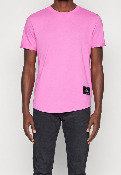 CALVIN KLEIN WITH LOGO BADGE T-SHIRT