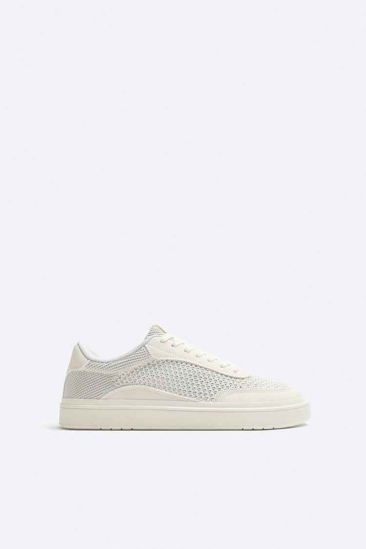 ZARA KNIT BASIC SNEAKERS