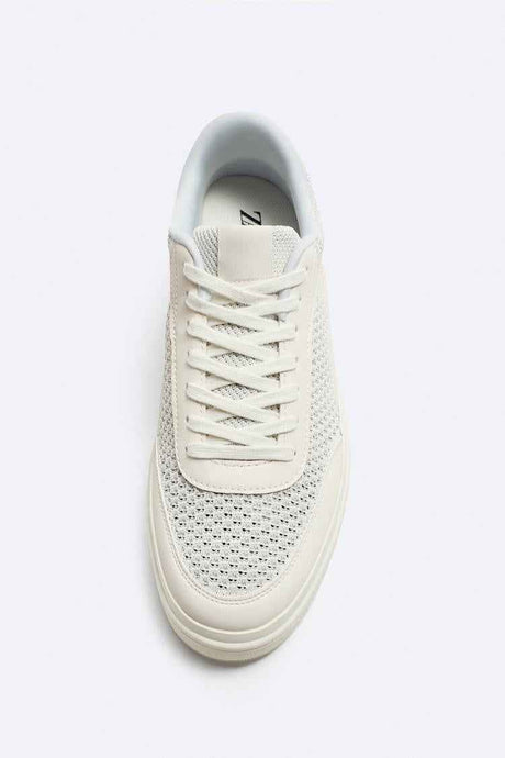 ZARA KNIT BASIC SNEAKERS