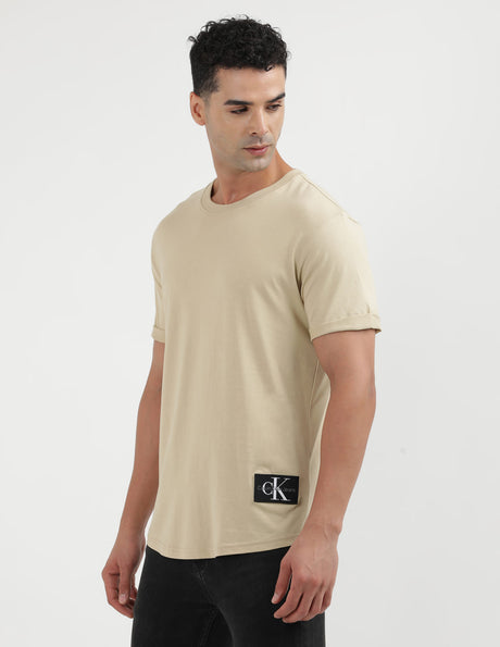 CALVIN KLEIN WITH LOGO BADGE T-SHIRT