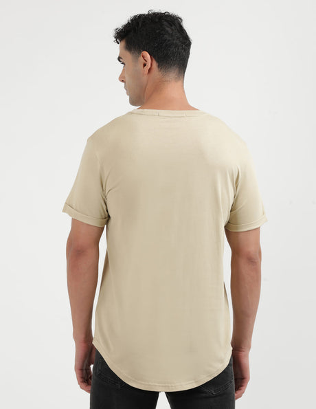 CALVIN KLEIN WITH LOGO BADGE T-SHIRT