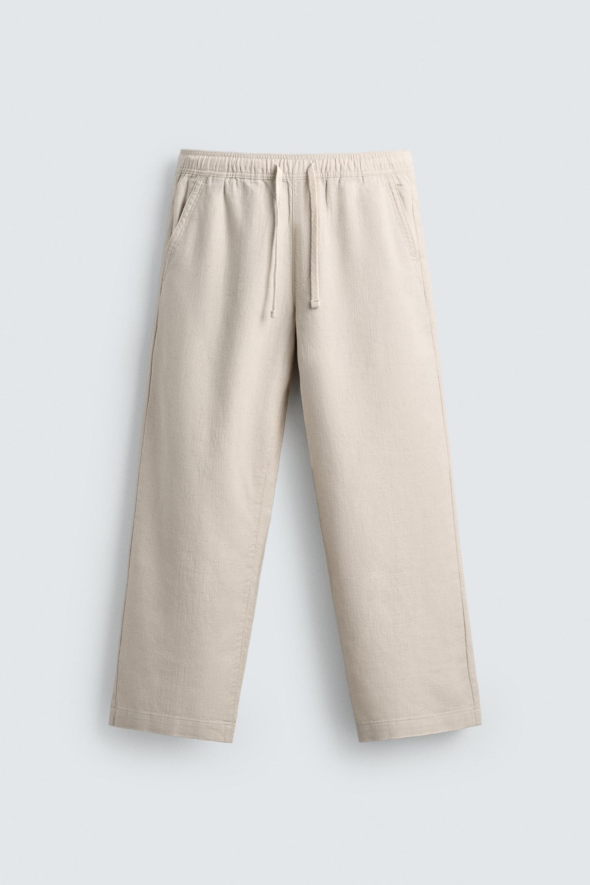 ZARA COTTON LINEN PANT