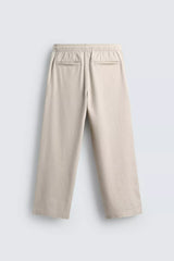 ZARA COTTON LINEN PANT