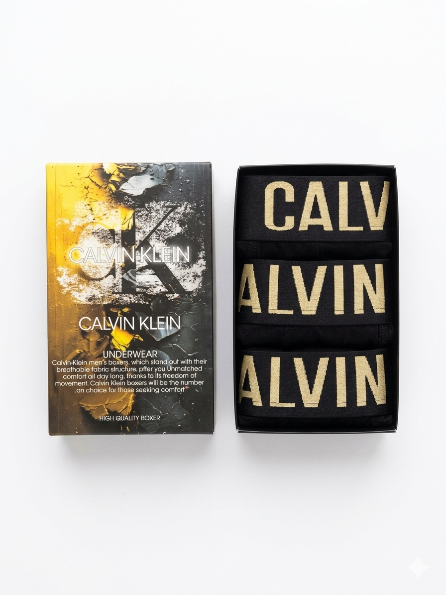 Calvin Klein Essentials Boxer Multi-Pack – Set of 3