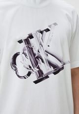 CALVIN KLEIN PRINTED T-SHIRT