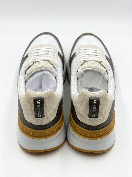 BRUNELLO CUCINELLI suede runner sneakers