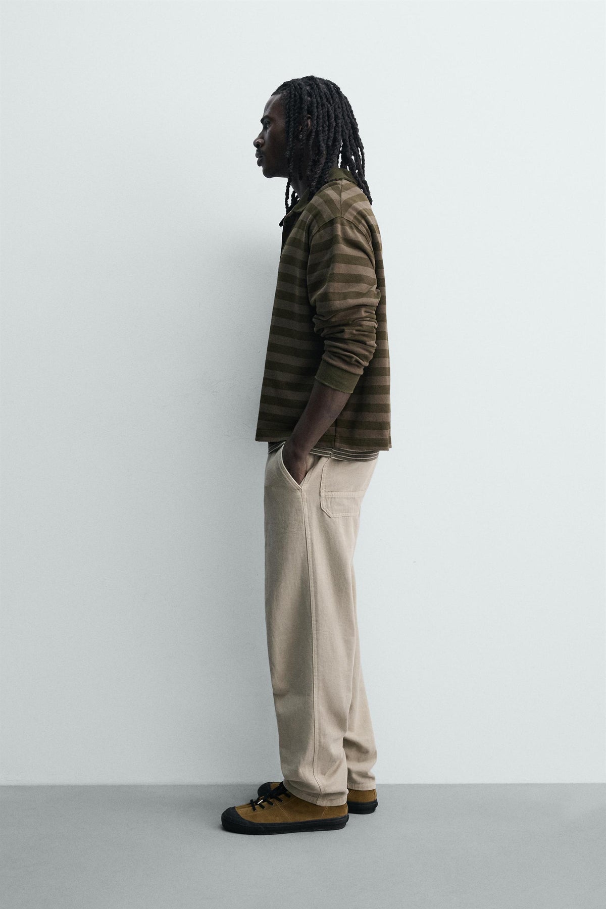 ZARA WASHED JOGGER WAIST
