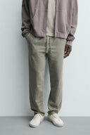 ZARA WASHED JOGGER WAIST