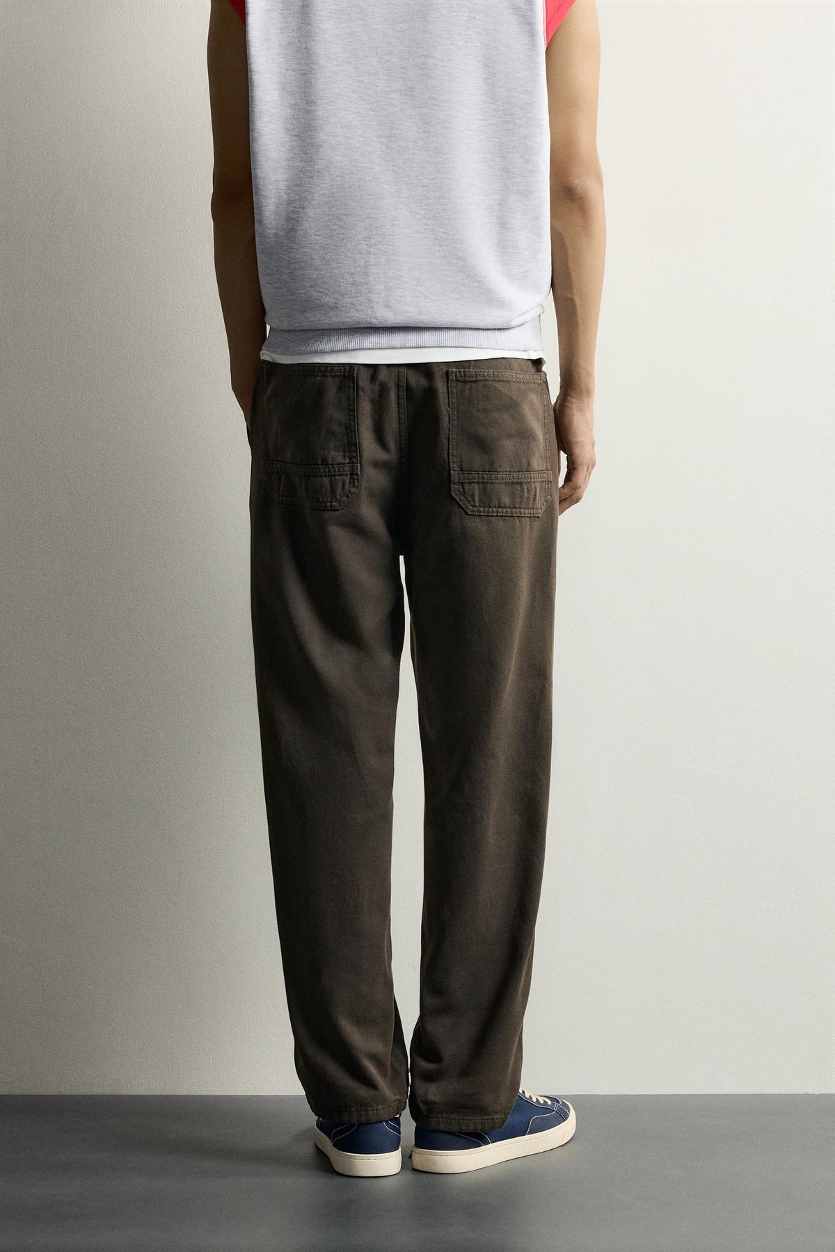 ZARA WASHED JOGGER WAIST