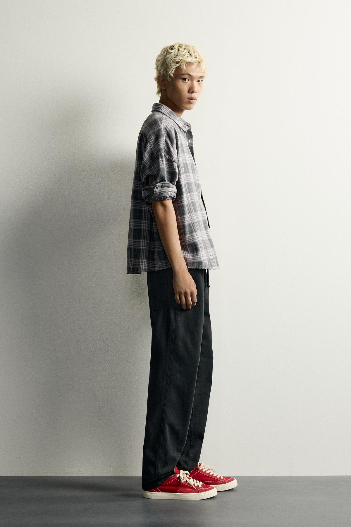 ZARA WASHED JOGGER WAIST WITH LOGO