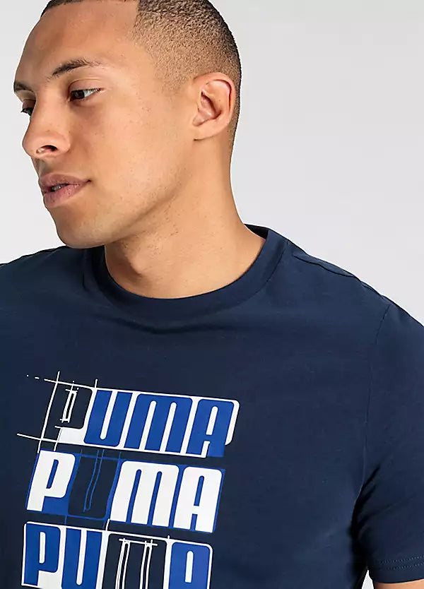 PUMA ESSENTIALS PRINTED T-SHIRT