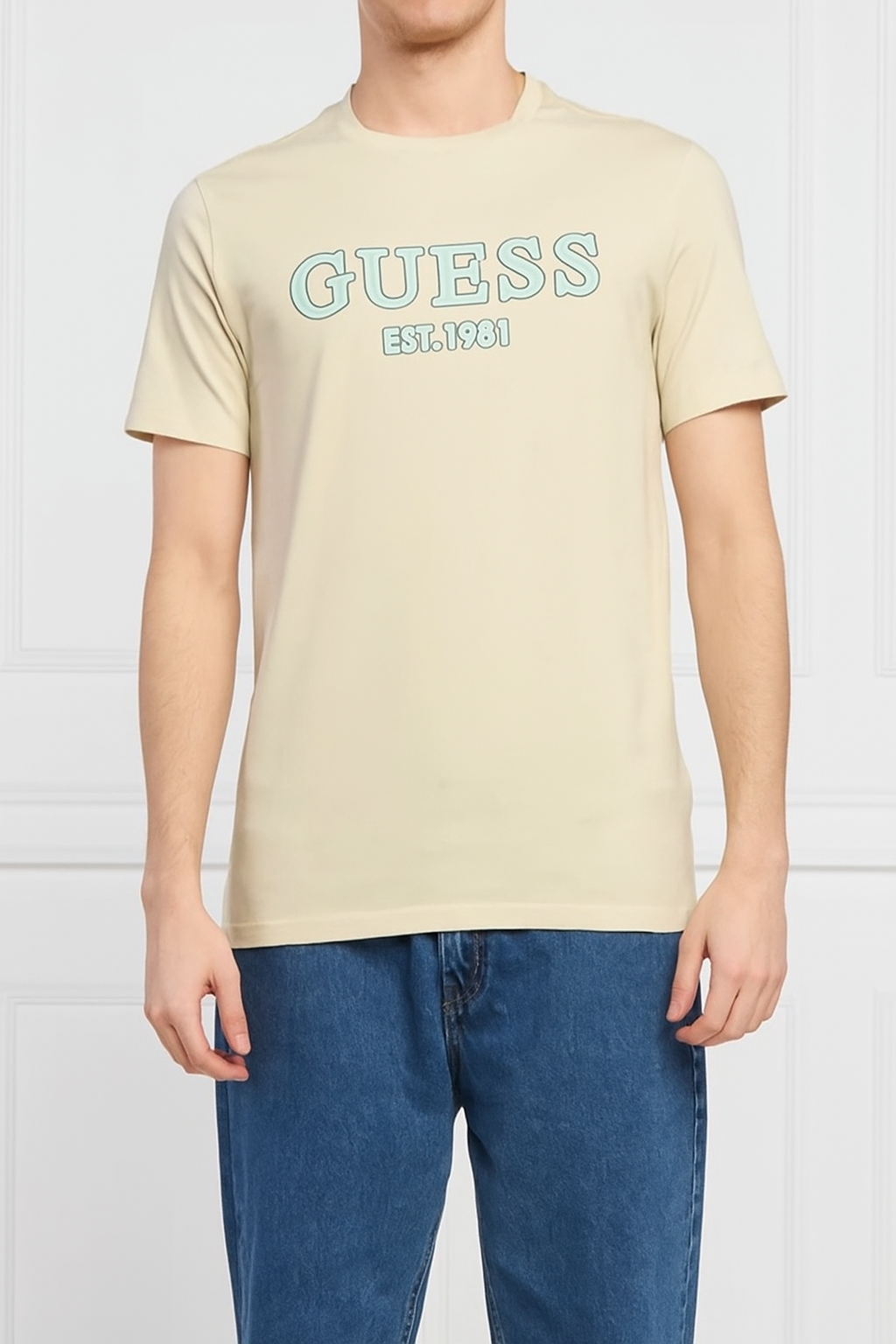 Guess Printed Slim Fit T-Shirt