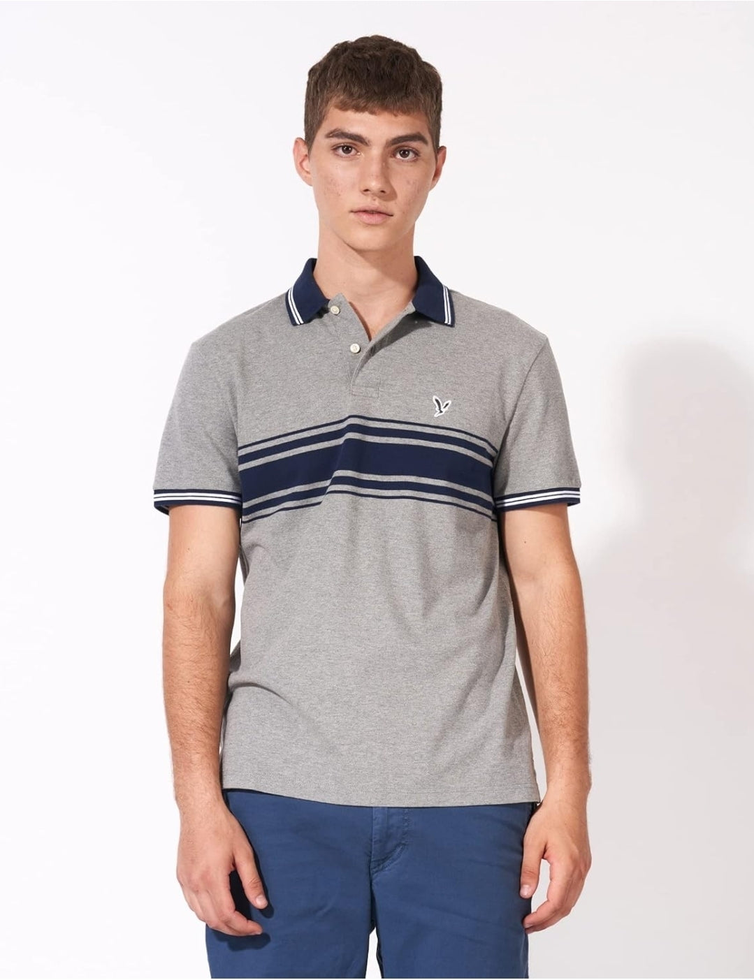 AE Colourblock Polo T-shirt