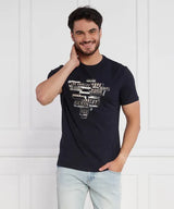 Guess Printed Slim Fit T-Shirt
