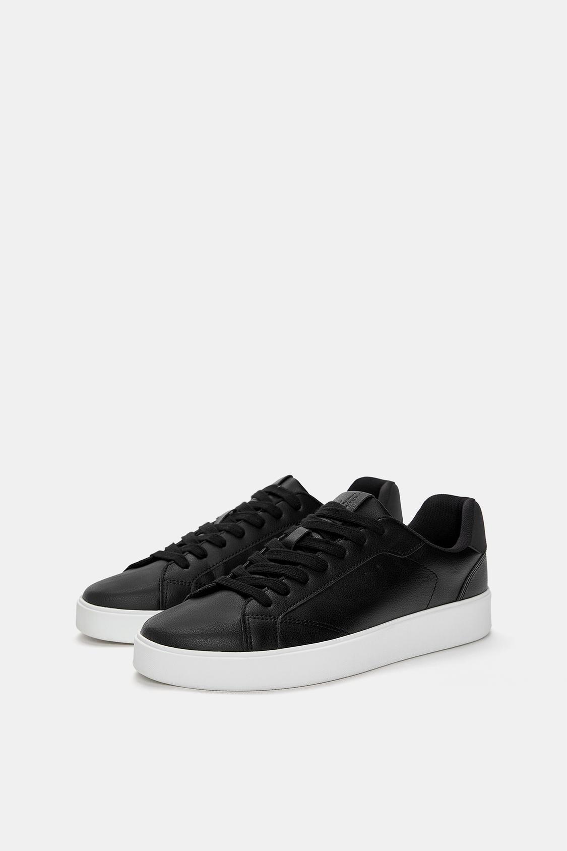 Pull&bear Basic trainers with detail