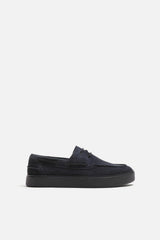 ZARA CASUAL LEATHER DECK SHOES - Urban store