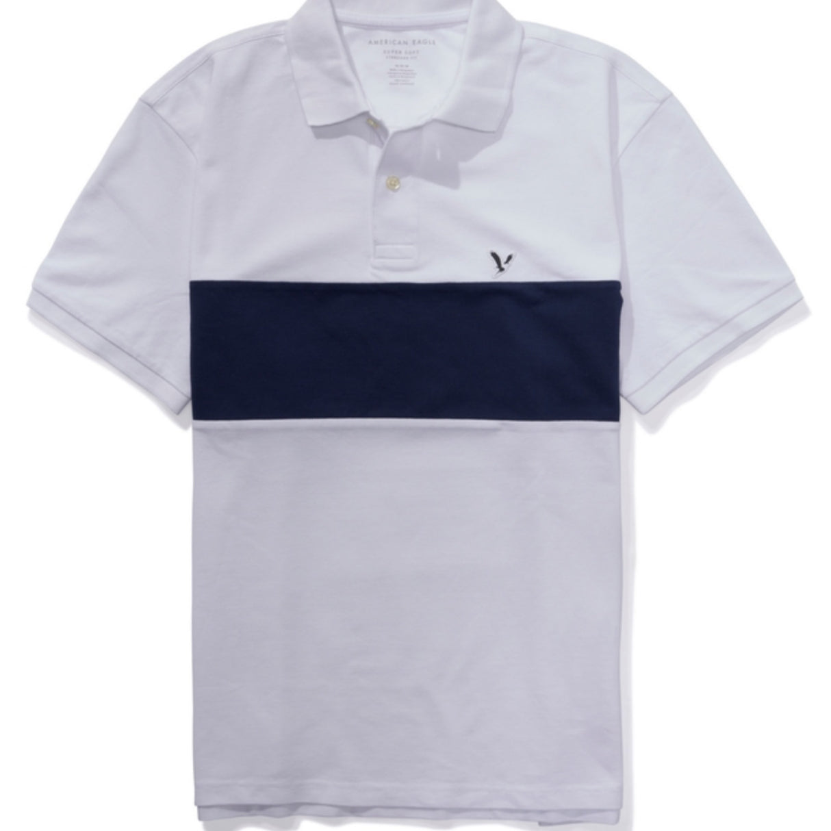 AE Colourblock Polo T-shirt