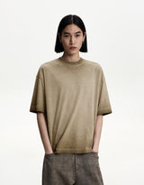 Bershka Basic Washed T-shirt