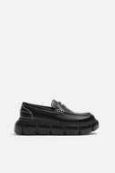 ZARA CHUNKY WORN LOAFERS - Urban store