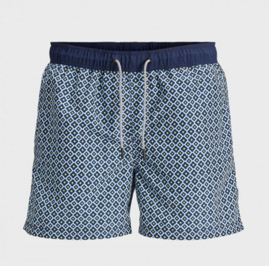 Jack & Jones Men's Printed Swim Short