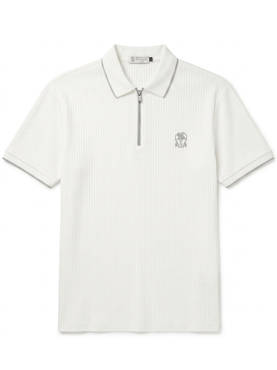Brunello Cucinelli with Logo Polo T-shirt