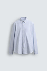 ZARA TEXTURED OXFORD SHIRT