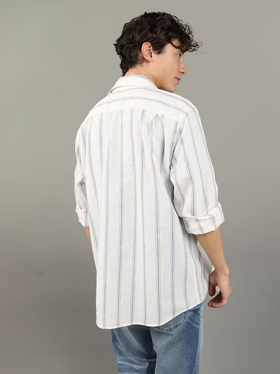 American Eagle AE Flex LINEN Button-Up