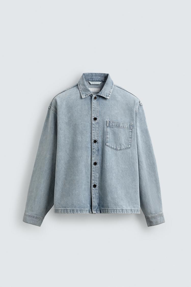 ZARA OVERSHIRT JEANS