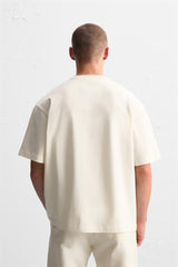 ZARA OYSTER WHITE TSHIRT